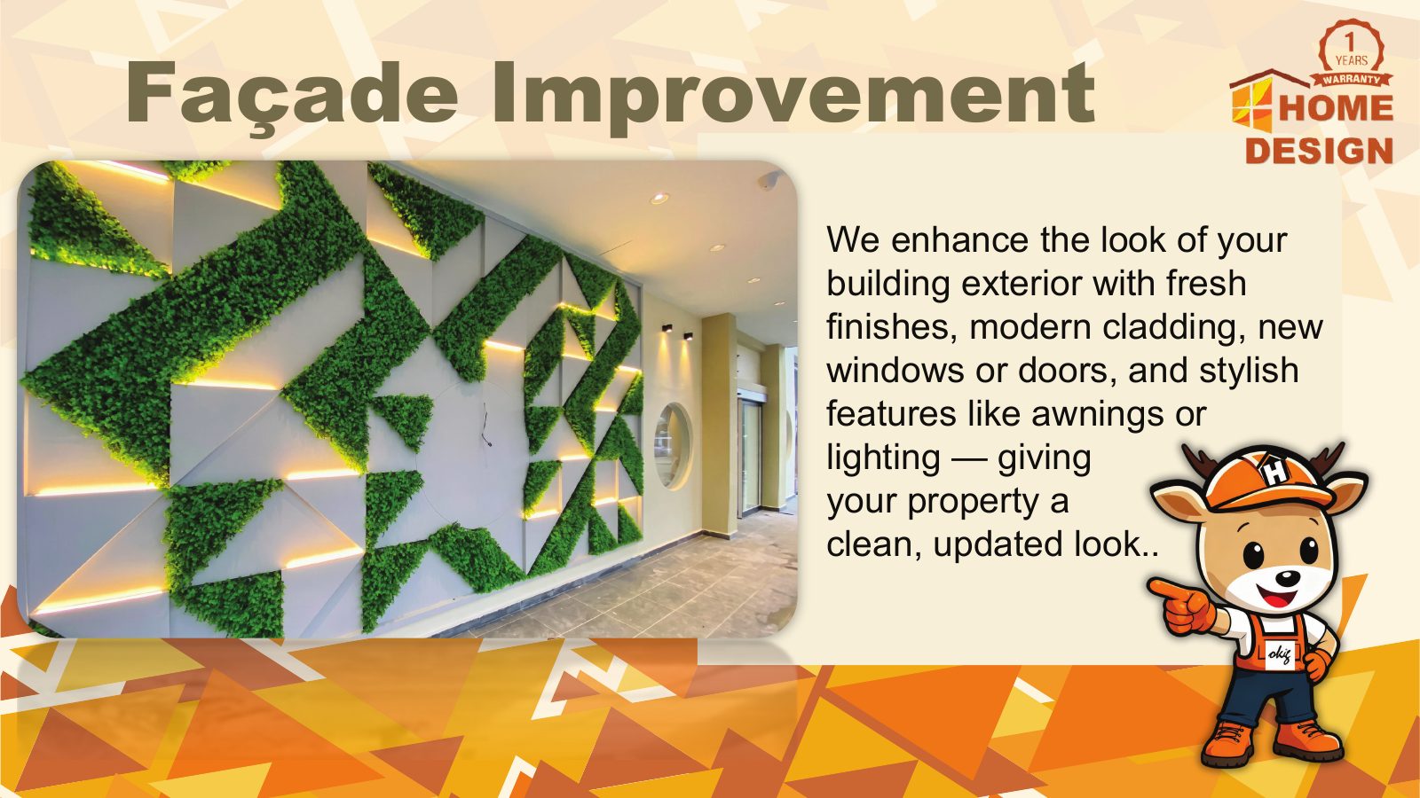 Home Design — façade improvement