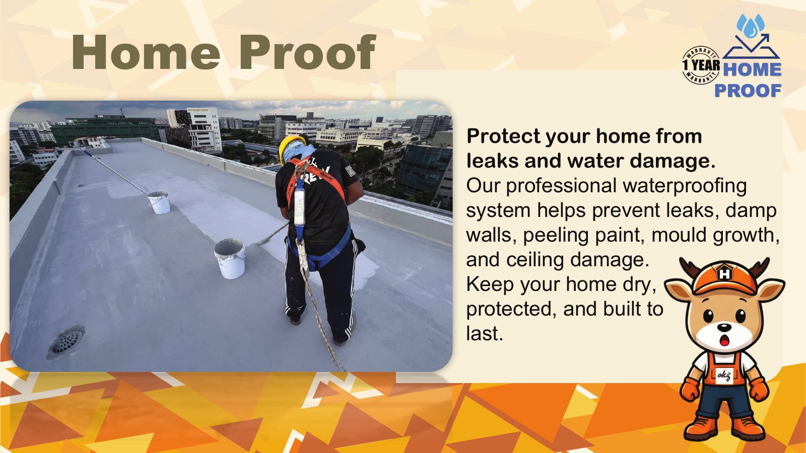 Home Proof — waterproofing